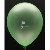 Neon Green Crystal Plain Balloon